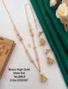 Accessories Brass High Gold Mala Pendal Set 5 Catalog
